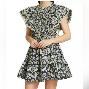 Sea Linda Ruffle-Sleeve Dress